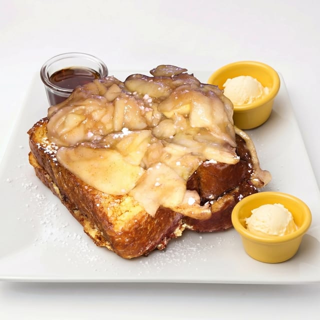 Apple Cinnamon French Toast.