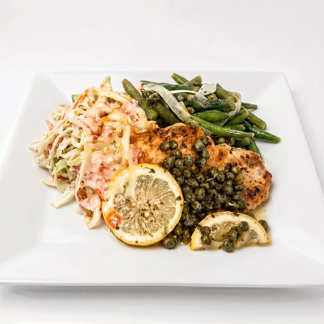 Brad's Chicken Piccata.