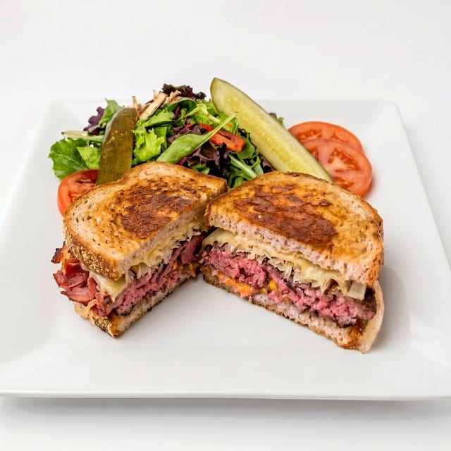 Grilled Pastrami Crestwich.
