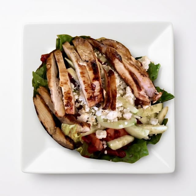Mediterranean Chicken Salad.
