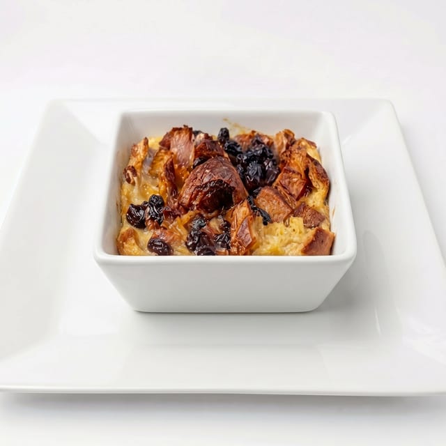 Chocolate Croissant Bread Pudding.