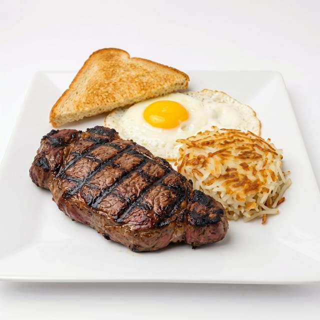 Steak & Eggs.