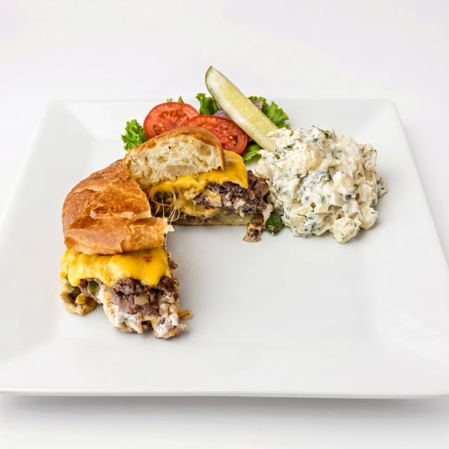 Popper Burger.