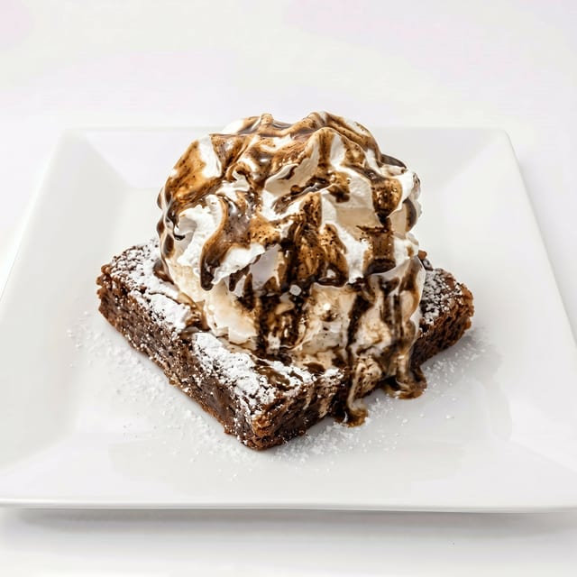 Chocolate Brownie Sundae.
