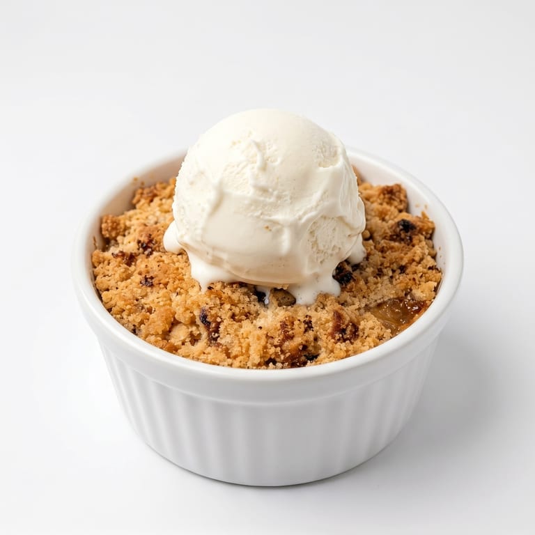Delicious Peach Cobbler Awaits